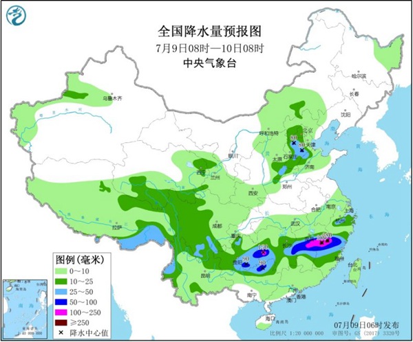 南方【4省】仍有大暴雨 華北大范圍降雨來襲